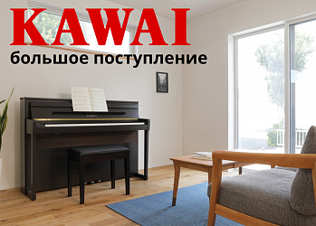 Цифровые пианино KAWAI с банкетками в комплекте!
